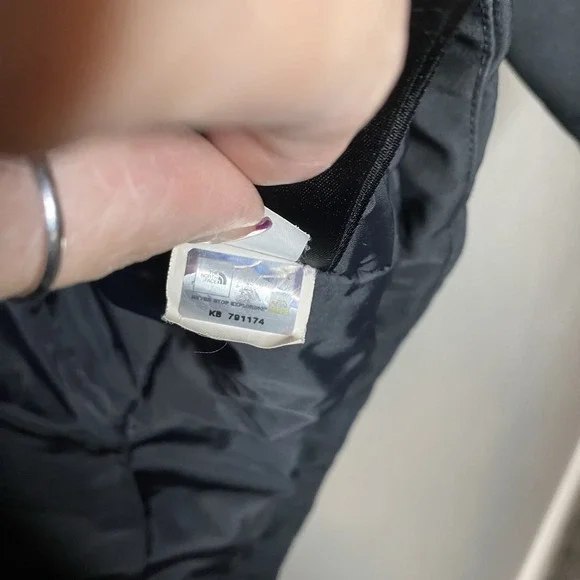 THE NORTH FACE WOMEN PRIMALOFT JACKET SIZE Medium black With Removable Hood - Picture 7 of 9